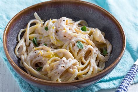 Ricetta Linguine Alla Crema Di Tonno La Ricetta Di Giallozafferano