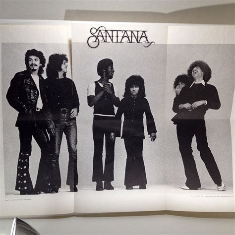 Santana Album Poster 33 X 22 Carlos Santana Rock By Retroregroove