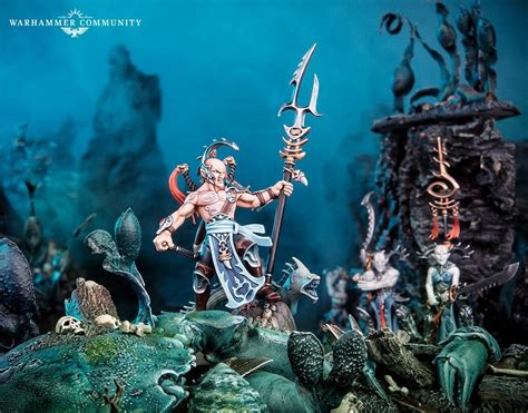 Новый герой Идонет Akhelian Thrallmaster Idoneth Deepkin Library