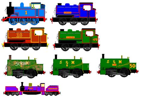 Back to the Railway Series Engines by JamesFan1991 on DeviantArt