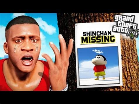 Gta Franklin Try To Find Lost Shinchan Ingta Shinchan Missing In