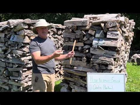 How To Season Firewood YouTube