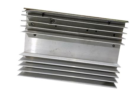 Amplifier Aluminium Heat Sink For Electronic Component Size 10 X 8