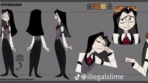 sir pentious spoiler disegno schizzi arte delle anime animazione