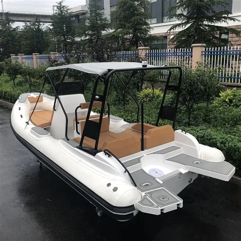 Liya 22FT Rigid Hull Inflatable Boat Speed Hypalon Rib Boat For Sale