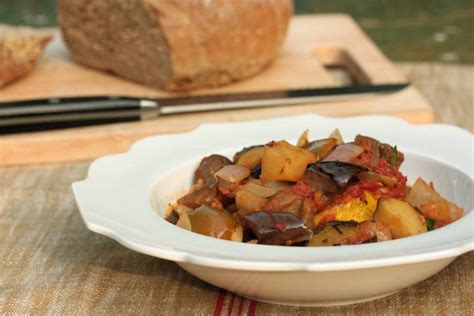 Ratatouille With Grilled Eggplant And Zucchini Recipe What Would