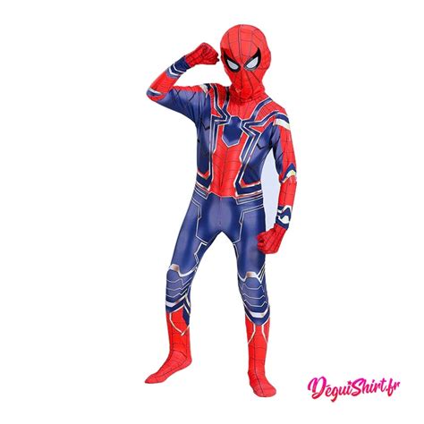 Déguisement Spider Man Enfant Costume Spiderman Garçon