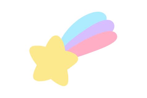 Rainbow Star PNG File Cute Clip Art Graphic by WangTemplates · Creative ...