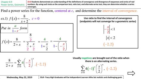 Power Series Geometric Ppt Download