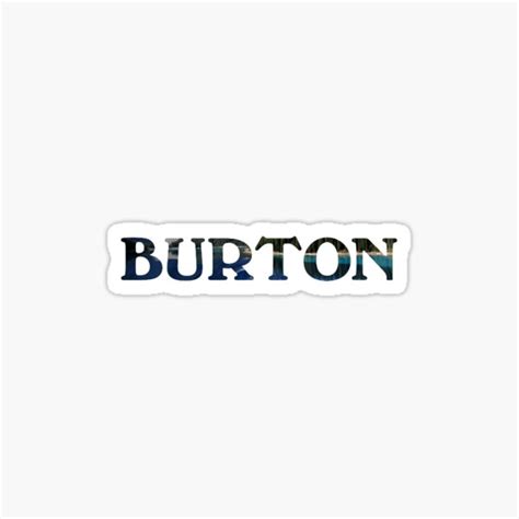 Burton Stickers | Redbubble