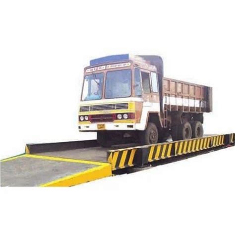 Electronic 9M Concrete Platform Weighbridge Weighing Capacity 60 Ton