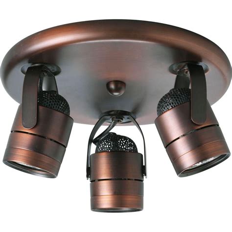 Progress Lighting Urban Bronze 3 Light Spotlight Fixture The Home Depot Canada