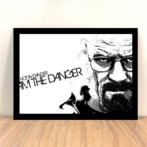 Quadro Decorativo A3 Walter White Breaking Bad Elo7