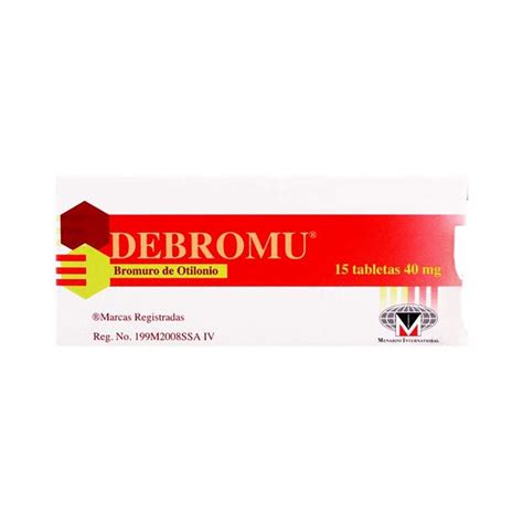 Debromu 15 Mg 30 Tabletas