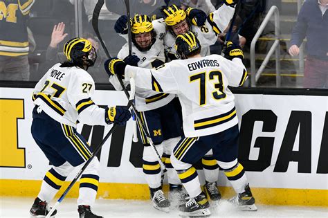 Michigan Hockey Unveils Commemorative Logo Maize N Brew