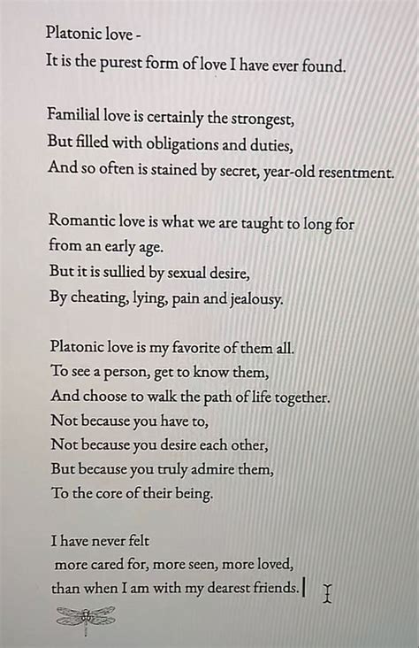 Platonic Love The Purest Form Of Love