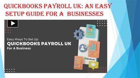 Ppt Quickbooks Payroll Uk An Easy Setup Guide For A Businesses