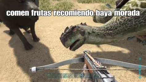 Ark Como Tamear Un Carnoemys De Manera Facil Y Sencilla Youtube