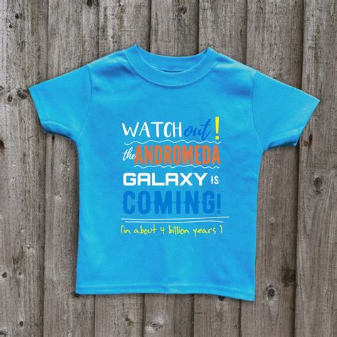 andromeda galaxy  shirt kids space  shirt kids space etsy