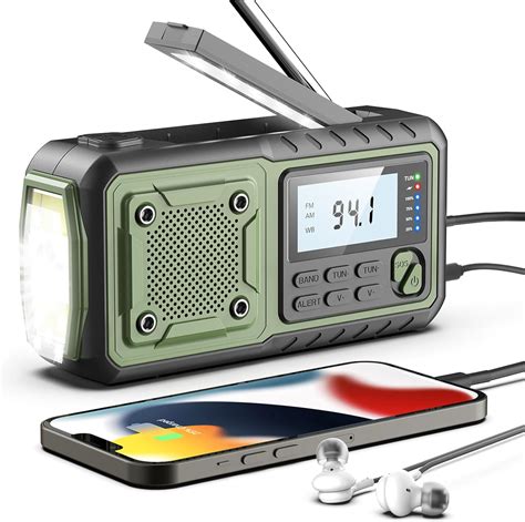 5000mAh Solar Hand Crank Radio Review Weather Radio Review