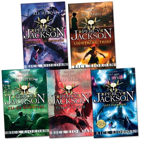 Percy Jackson 5 Book Set Collection | The Book Bundle