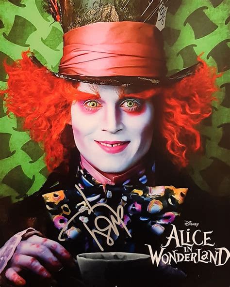 Alice in WonderLand - Johnny Depp - Photo of The Mad Hatter - Catawiki