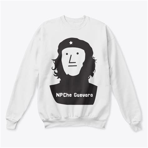 Npc Wojak Npc Che Guevara Funny Non Player Meme Long Sleeve T Shirt