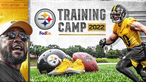 Steelers announce training camp schedule