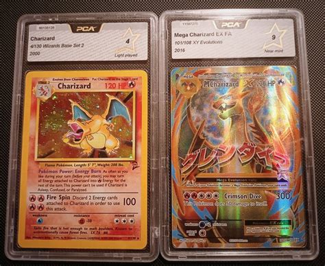 The Pokémon Company Graded Card Charizard base set 2 Mega Catawiki