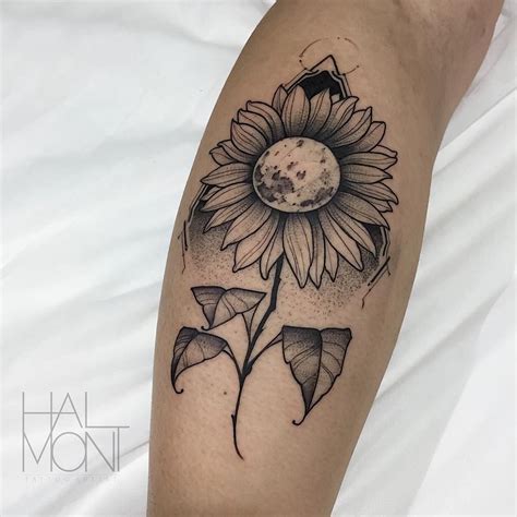 Tatuagem de girassol 85 opções lindas para registrar na pele Sunflower