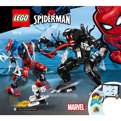 Lego Spider Mech Vs Venom Set Instructions Brick Owl Lego