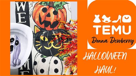 Halloween Haul Temu Amazing Stuff Temu St Anniversary Surprise