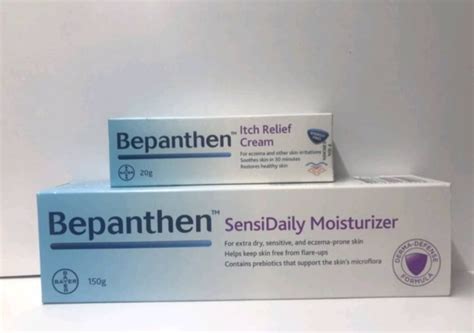 Bepanthen For Eczema Management Sensidaily Moisturizer G Itch