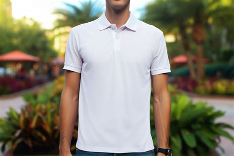 Polo T-Shirt Mockup Graphic by mimishop · Creative Fabrica