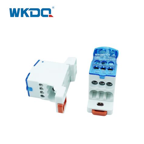 Unipolar Modular Panel Power Screw Cage Distribution Terminal Block