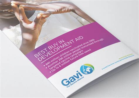 GAVI The Vaccine Alliance, identity & branding on Behance