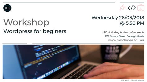 Wordpress For Beginners Workshop Mindroom Innovation RTO