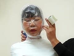 Asian Mummification And Breathplay Pornzog Free Porn Clips