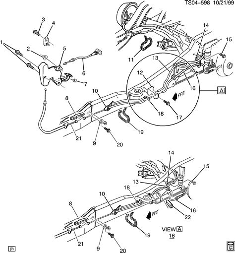 BLAZER 4WD Parking Brake System Chevrolet EPC Online Nemiga