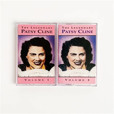 The Legendary Patsy Cline 2 Cassette Tape Set Etsy