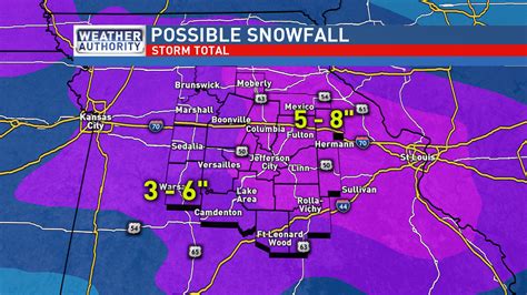 Winter Storm Warning Issued For Mid Missouri