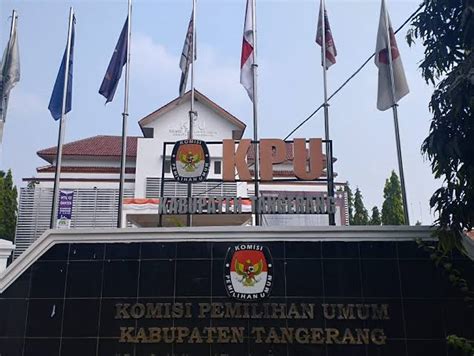 KPU Kabupaten Tangerang Terima Hibah 78 Miliar Untuk Pilkada 2024