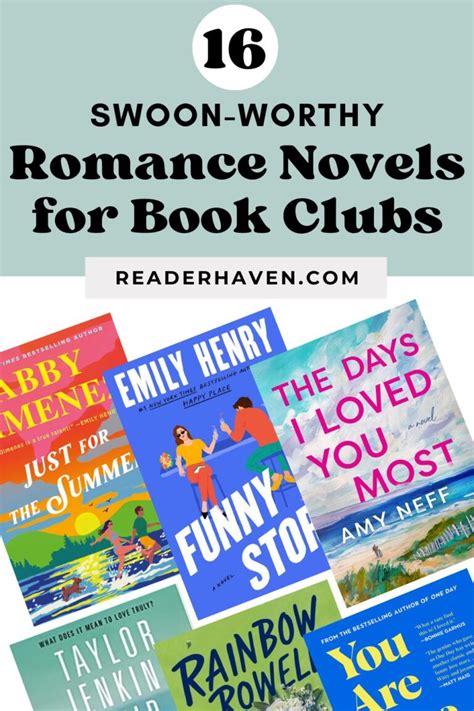 Swoon Worthy Romance Novels Book Clubs Will Love Reader Haven