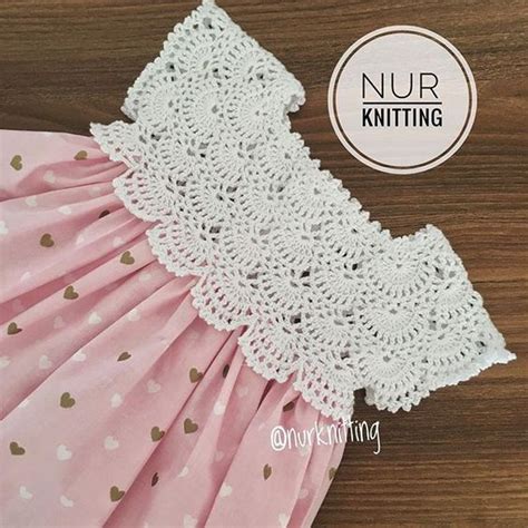 Vestido De Ni A Con Canesu A Crochet Manualidades Diy