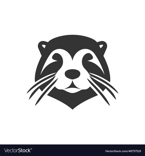 Sea otter icon Royalty Free Vector Image - VectorStock