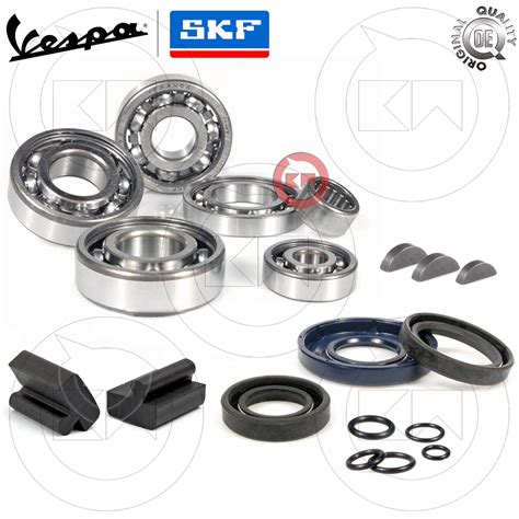 KIT CUSCINETTI PARAOLI REVISIONE MOTORE O RING VESPA PK 50 XL HP FL2