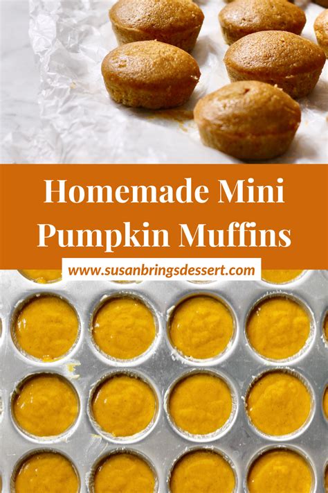 Mini Pumpkin Muffins With Cinnamon Sugar Recipe In Mini