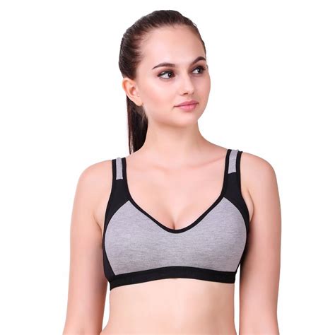 Lycra Cotton Sports Bra For Girls Plain At Rs 90 Piece In Firozabad