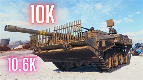 World Of Tanks Strv 103B 10K Damage 8 Kills Strv 103B 10 6K Damage