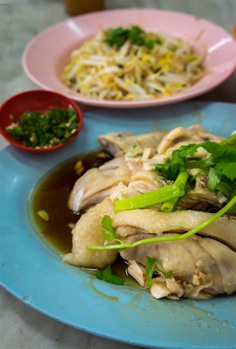 Ipoh A Plate Of Tauge Ayam The Famous Local Bean Sprout Chicken